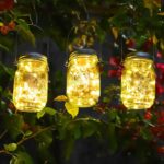 HOYIBO Solar Lichterkette 4er-Set mit 30 LEDs – IP65 Wasserdichte Gartenlaterne für Aussen – Bild 2