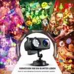 ALED LIGHT 15W Halloween & Weihnachts-Projektor IP67 wasserdicht – 96 Motive ohne Verblassen – Bild 7