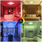 Fuqiduo LED Deckenleuchte RGB dimmbar 24W 3200lm – Fernbedienung & Farbwechsel – Bild 7