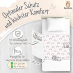 SpielLieb® Bettunterlage wasserdicht 90×200 cm – OEKO-TEX zertifiziert für Kinderbetten – Bild 2