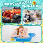 Mikulala 24er Set Gummienten – BPA-frei mit Quietscher & Abtropflöchern für Badespass – Bild 4