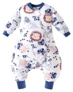 Chilsuessy Baby Winterschlafsack mit abnehmbaren Ärmeln – Wärmend & Praktisch für 95–105 cm