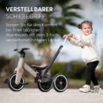 Kikka Boo Flash 5-in-1 Dreirad ab 18 Monaten – Mitwachsendes Laufrad & Fahrrad – Bild 5