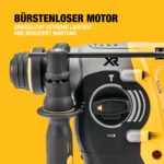 DEWALT DCH273P2T-QW SDS-plus Akku-Kombihammer 18V – Profi-Schlagbohrmaschine mit 2x5Ah – Bild 2