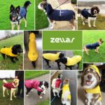Zellar Hunderegenmantel 5XL mit Kapuze & Reflektoren – 100% wasserdicht für grosse Hunde – Bild 7