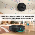 Bosch Spotless Max BCRDW3B – Saug- & Wischroboter mit 11.000 Pa & Smart Navigation – Bild 12