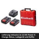 Einhell TP-CD 18 Li-i BL Akkuschrauber – 18 V Brushless Schlagbohrschrauber mit 60 Nm – Bild 7