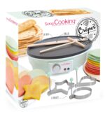 ScrapCooking Crêpes Maker Ø28 cm – Elektrische Crêpe-Maschine mit Antihaftplatte & Zubehör – Bild 10