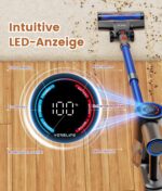 VersLife Z8 Akkustaubsauger Kabellos 40kPa – Kabelloses Reinigungssystem mit GreenLight für Tierhaare – Bild 3