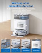 ECOVACS DEEBOT T30e Omni Saugroboter mit Wischfunktion – 25.000 Pa Saugkraft – Bild 4