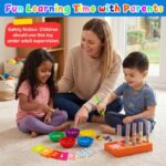 Broytain Farben- und Zählsortierspiel – Montessori Lernspielzeug für Kinder ab 3 Jahren – Bild 2