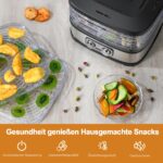 YASHE Dörrautomat GGJ-261A mit 5 Tabletts – 35-70°C Temperaturregelung für gesunde Snacks – Bild 7
