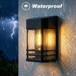 nipify Solar Wandleuchte Aussen 6er Set – IP65 Wasserdicht, 3 Helligkeitsstufen, Warmweiss – Bild 5