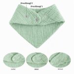 VOMARHUG Muslin Sabberlätzchen 10er Set – Bio-Baumwolle für Neugeborene & Kleinkinder – Bild 2