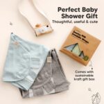 3er-Pack Bio-Pucksack 0-3 Monate – IHDI-zertifiziert, atmungsaktiv & ergonomisch – Bild 9