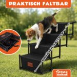 all Pets United Teleskop Hundetreppe klappbar – rutschfeste Auto Einstiegshilfe für Hunde & Katzen – Bild 2