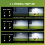 Philips Solar-Wandfluter 1200 Lumen mit PIR-Bewegungsmelder & 3 Köpfe – IP65 Sicherheitsleuchte (2er Set) – Bild 5