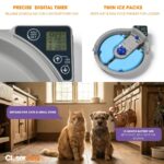 Cat Mate C500 Futterautomat mit 5 Näpfen & Digitaltimer – Automatische Fütterung für Katzen – Bild 13