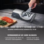 Caso DiamondSharp – Elektrischer Messerschärfer mit 3-Stufen-System für alle Messertypen – Bild 8