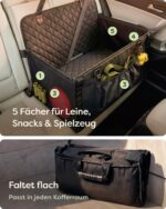 Knupis Hundeautositz für Rückbank – Sicherer Autoschutz für mittlere & grosse Hunde – Bild 6
