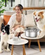 oneisall 8er-Pack Ersatzfilter für 7L Hundebrunnen – Aktivkohle-Filtersystem für Hunde & Katzen – Bild 7