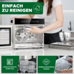 Kwasyo Dörrautomat Edelstahl 600W mit 8 Etagen – Profi Lebensmitteltrockner mit digitaler Steuerung – Bild 8