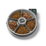 Cat Mate C500 Futterautomat mit 5 Näpfen & Digitaltimer – Automatische Fütterung für Katzen – Bild 4