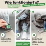 DR Zoo Fellpflegehandschuh Grösse M – Effektive Fellpflege für Hund, Katze & Pferd – Bild 6