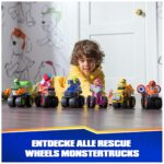 PAW PATROL Rescue Wheels – Rockys Recycling Monstertruck mit Geschoss-Abwurf & Figur – Bild 8