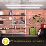 Gimisgu 4er-Set LED Feuchtraumleuchte 150cm, 48W – IP65 Werkstattbeleuchtung Neutralweiss – Bild 4
