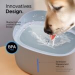 PRETTYPAW Hunde-Trinkbrunnen 7L mit Filter & LED – Leise Wasserversorgung für Hunde – Bild 2