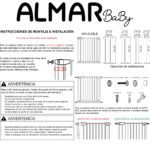 Almar Baby Sicherheitsgitter 67-74 cm – Schraubenlose Montage für Türen & Treppen – Bild 8