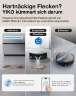 ECOVACS X12S OMNICYCLONE Saugroboter mit Wischfunktion – 53AW BLAST & OZMO Roller 3.0 – Bild 3