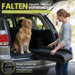 all Pets United Hunderampe klappbar – Einstiegshilfe für Auto, Sofa & Bett bis 80 kg – Bild 6