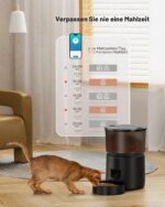 SOOFPET Futterautomat Katze & Hund mit WiFi APP – 3L automatische Futterstation – Bild 2