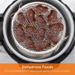 Goldlion Dehydrator Rack Edelstahl – 5-schichtiges Zubehör für Ninja Foodi & Instant Pot – Bild 4
