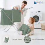 Medi Partners Musselindecke 100x150 cm – Atmungsaktive Babydecke aus Bio-Baumwolle – Bild 7