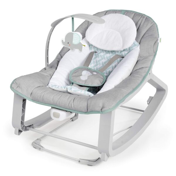 Ingenuity Keep Cozy 3-in-1 Wippe mit Vibrationen – Wächst mit Ihrem Baby bis 18 kg