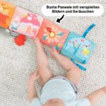 Lamaze Bunte Raupenreise – Sensorisches Entwicklungsspielzeug für Babys ab 6 Monaten – Bild 3