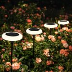 ZWOOS Solar Gartenleuchten 4er Set – IP65 LED Blumenbeleuchtung mit 10-12h Akkulaufzeit – Bild 8
