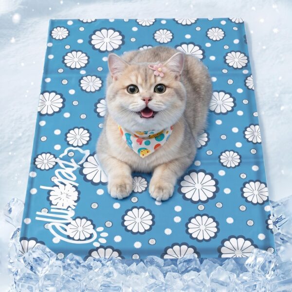 Pet Prime Hundekühlmatte 50x40cm – Selbstkühlende Haustierauflage für Sommer