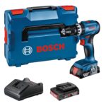 Bosch Professional GSB 18V-45 Akku-Schlagbohrschrauber – 45 Nm mit 2x2.0Ah & Ladegerät
