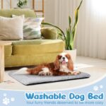 Baodan Hundebett 90x60 cm für Mittlere Hunde – Weiches Kissen mit rutschfester Unterseite – Bild 7