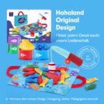 hahaland Angelspiel Montessori-Spielzeug ab 1 Jahr – Motorikspielzeug mit Angelrute & Fischen – Bild 5