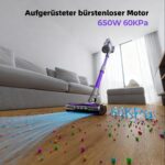 Redkey X18 Akku-Staubsauger 60 kPa – 8-in-1 Kabellos mit LED-Bürste & Automatikmodus – Bild 2