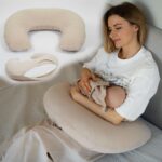 PaLulli® Stillkissen aus 100% Musselin-Baumwolle – Ergonomisch, waschbar & EU-zertifiziert