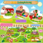 Celecstan Montessori Holzspielzeug 5-in-1 – Motorik & Lernspiel für Kinder ab 1 Jahr – Bild 4