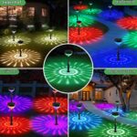 SonPen 8er Set Solarleuchten mit RGB Farbwechsel – IP65 Gartenbeleuchtung für Terrasse & Rasen – Bild 5
