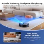 Ultenic Saugroboter mit Wischfunktion – 10000Pa, 200Min, LiDAR Navigation, 3,5L Absaugstation – Bild 8
