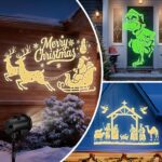 artcool 3D Dynamischer LED Projektor – 12 HD-Motive für Halloween & Weihnachts-Dekoration – Bild 6
